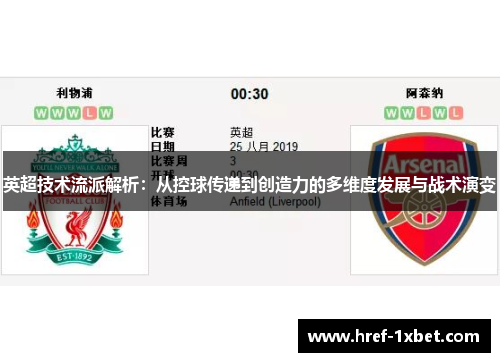 英超技术流派解析：从控球传递到创造力的多维度发展与战术演变